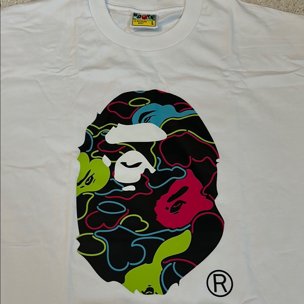 BAPE Las Vegas Exclusive White T-Shirt
